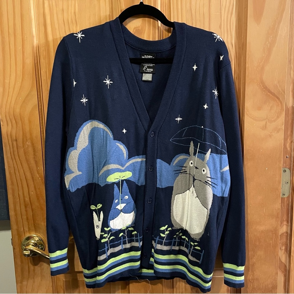 Her Universe My Neighbor Totoro Night Sky Cardigan Size Medium Studio Ghibli
